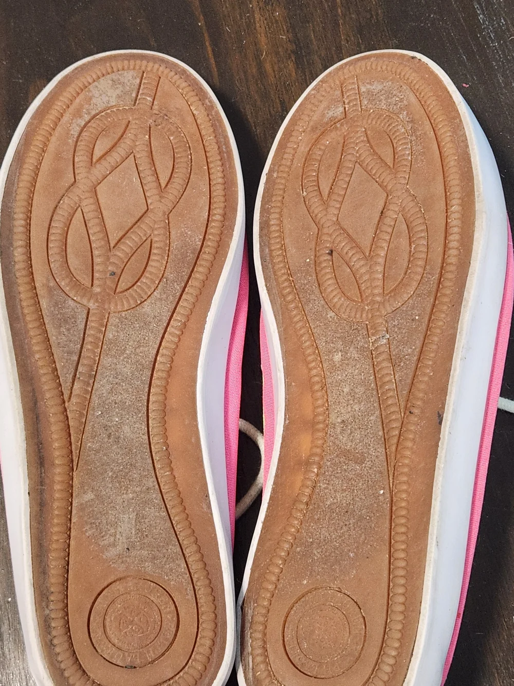 Polo Ralph Lauren Men Sander Canvas Deck Boat Shoes Neon Pink /Yellow US7/EU40